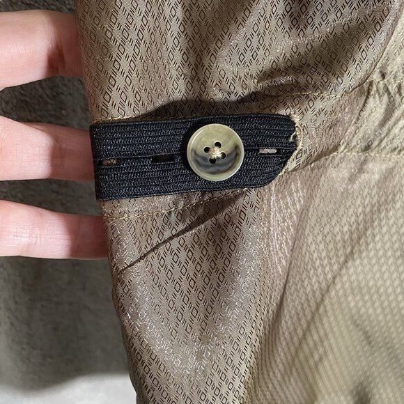 Vintage Jean Paul Germain Waistcoat Mens 4X Brown Cotton Suit Vest Western - Picture 11 of 14